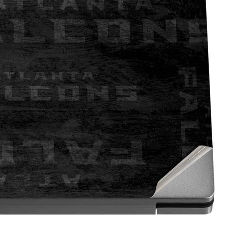 NFL Atlanta Falcons Black & White Dell XPS Skin